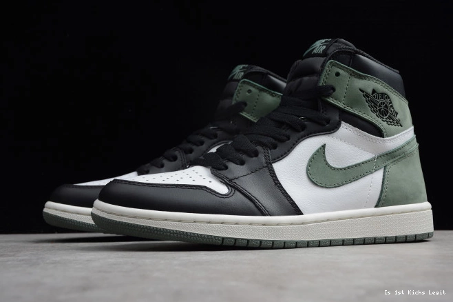 1 Clay Green 555088-135 Retro Air Jordan High OG 0725